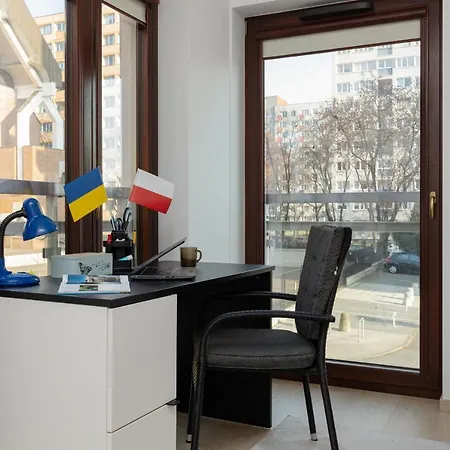 Warsaw Apartment Woronicza Home Office By Noclegi Renters Exterior foto